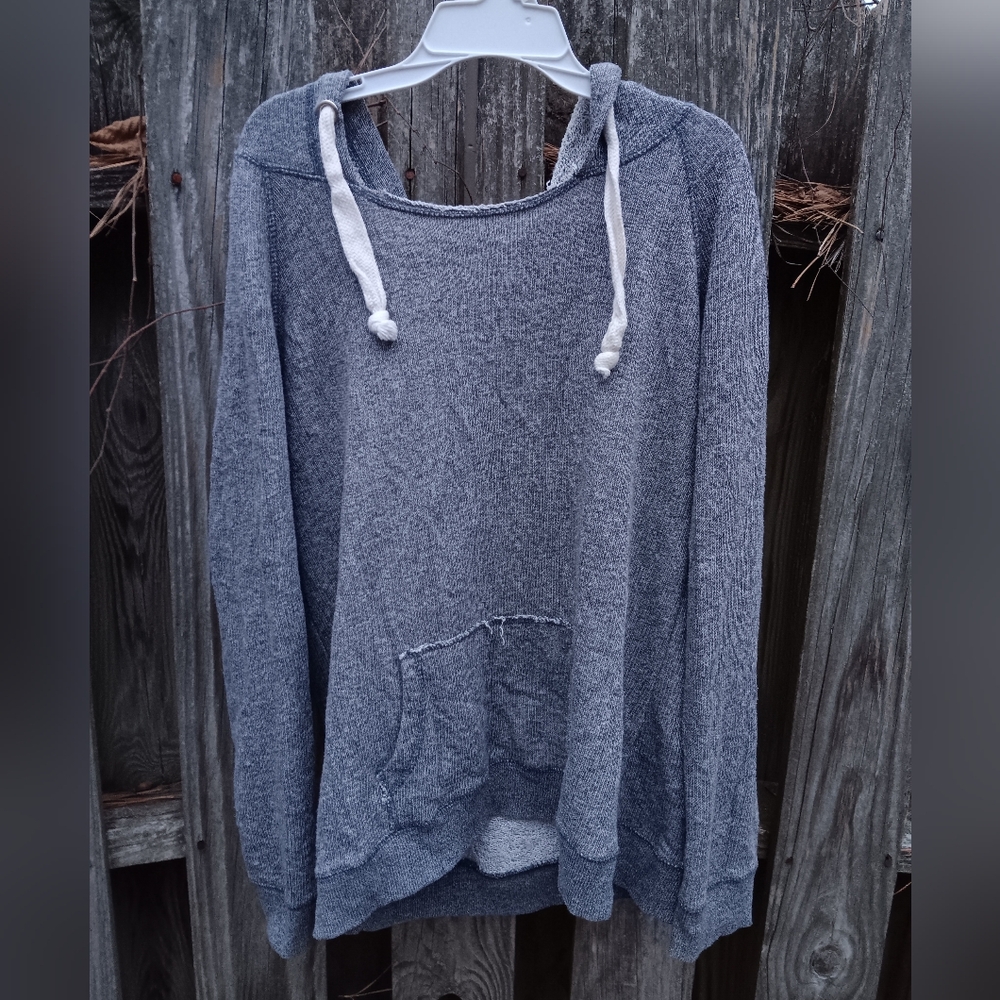 'Ocean Drive' Hoodie/Jacket in blue